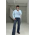 Bebe mavisi basıc kazak