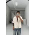 Bej rengi yüksek kalite muslin gömlek