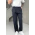 Lacivert baggy pantolon