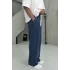 Lacivert  yüksek kalitel yıkamalı baggy pantolon