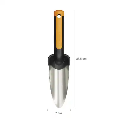Fiskars Premium Küçük Toprak Küreği, Sivri - FİDE DİKME MALASI (1000727)