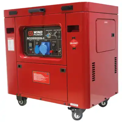 WindPower SCD 9500QT-II Threephase Kabinli Jeneratör