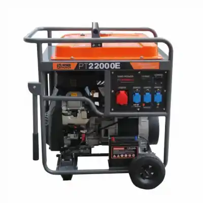 WindPower PT 22000E Marşlı Çift Silindir Monophase Jeneratör