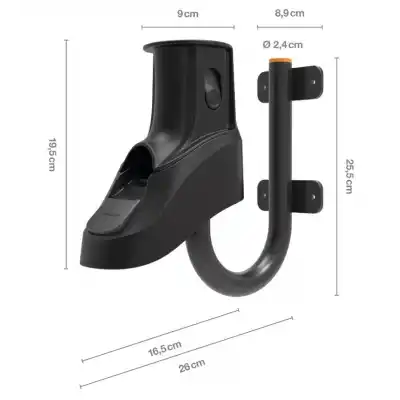 XL HORTUM ARABASI İÇİN DUVAR MONTAJ APARATI