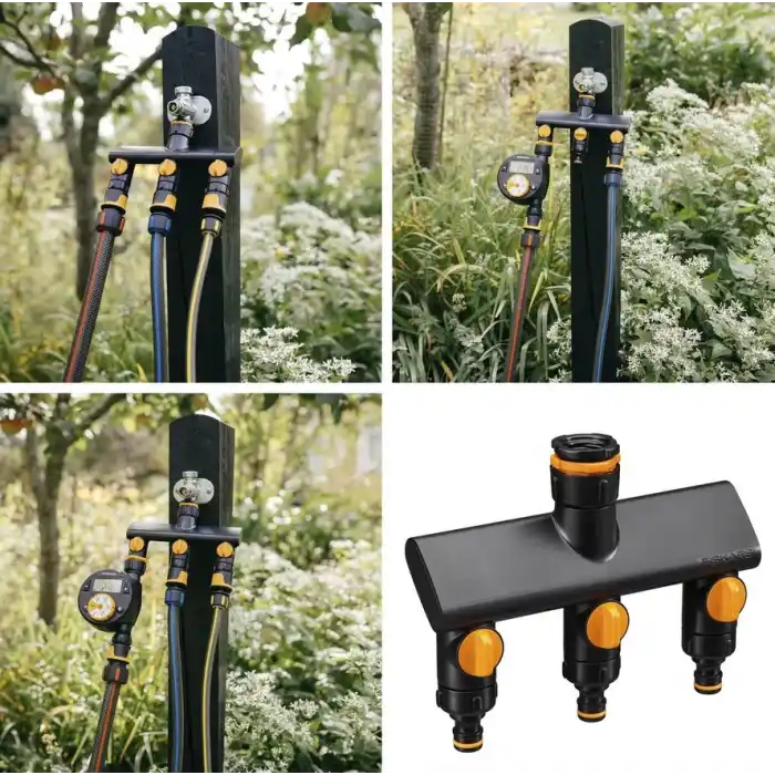 3 ÇIKIŞLI MUSLUK BAĞLANTISI (21mm/26,5mm/33,3mm)