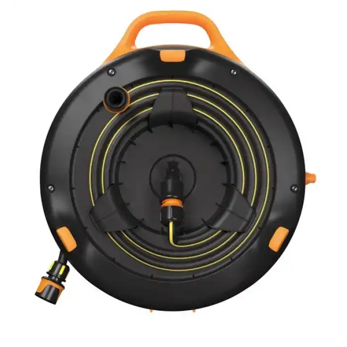 FİSKARS HORTUM MAKARA SETİ S 3/8(9MM) 15M, SİYAH (1071660)