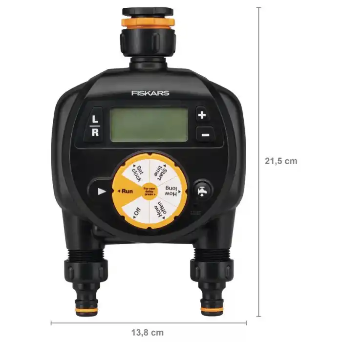 FISKARS SULAMA SAATİ ÇİFT ÇIKIŞLI
