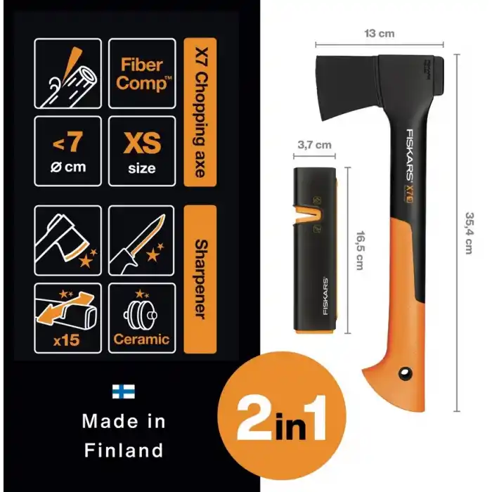 PARÇALAMA BALTASI XS_X7 + BİLEME SETİ (1020183)