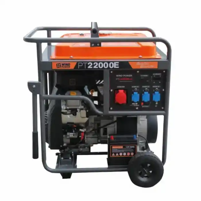 WindPower PT 22000E Marşlı Çift Silindir Monophase Jeneratör