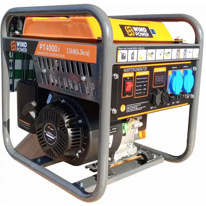 WİNDPOWER PT4000 İ (3,5KW/3KVA) İNVERTER MONOPHASE