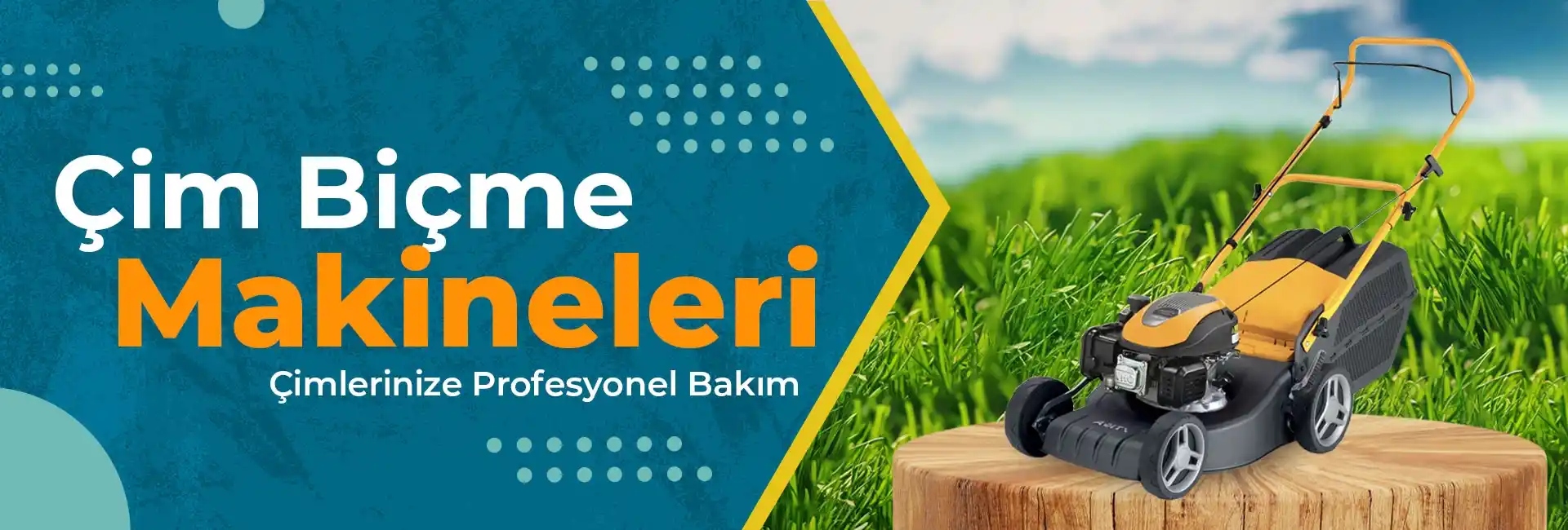 Çim Biçme Makineleri