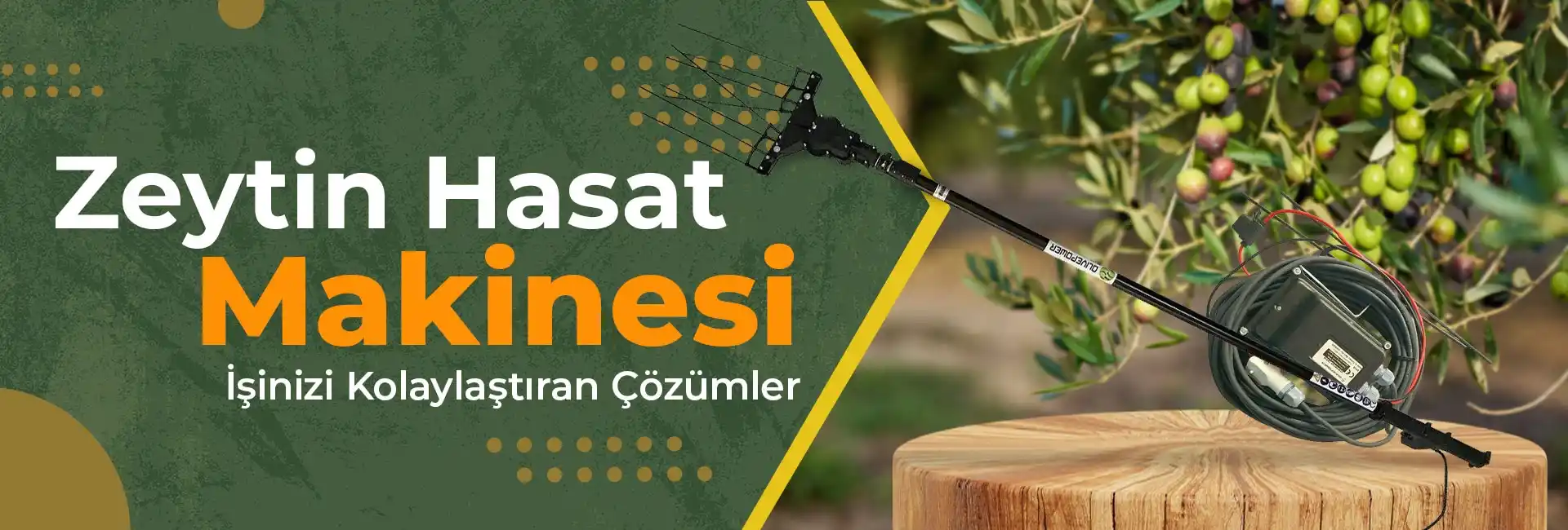 Zeytin Hasat Makineleri