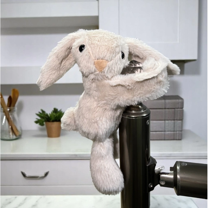Bej Kucaklayan Tavşan Peluş Oyuncak