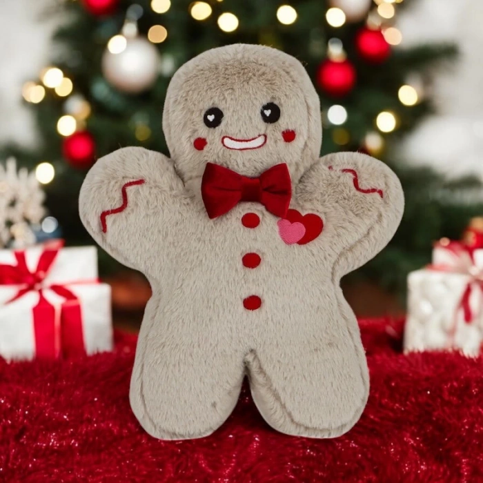 Bej Rengi Love Kurabiye Adam Peluş Oyuncak