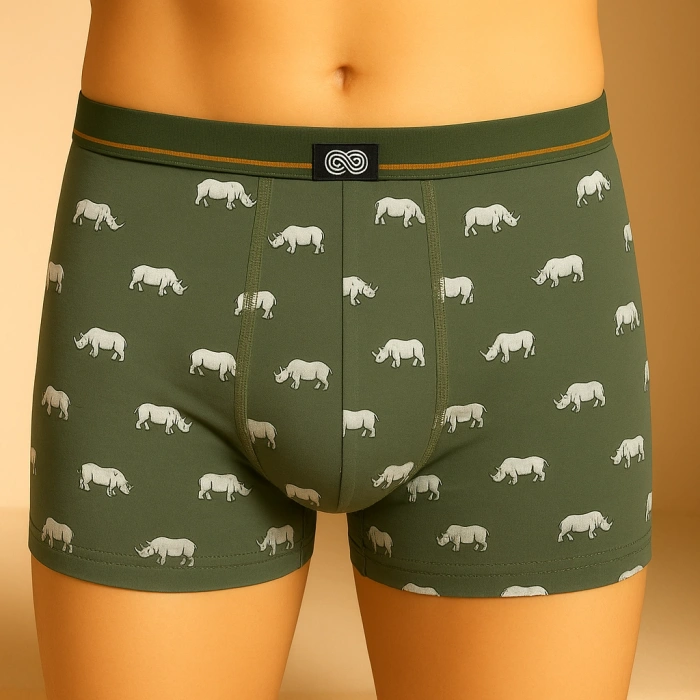 Erkek 3lü Boxer Seti – L Beden (Siyah / Yeşil Desenli / Gri)