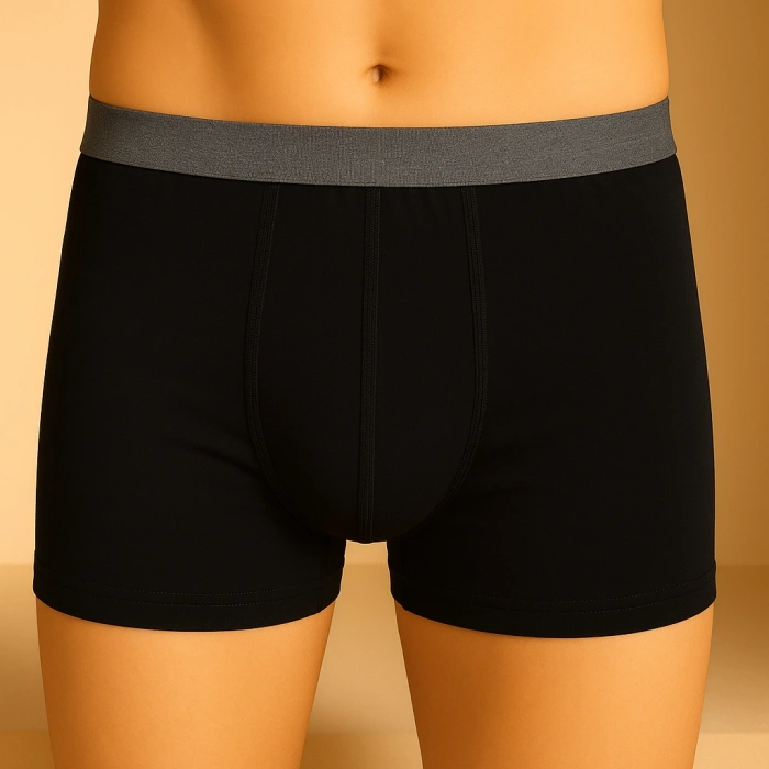 Erkek 3lü Boxer Seti – M Beden (Beyaz / Siyah / Siyah Benekli)