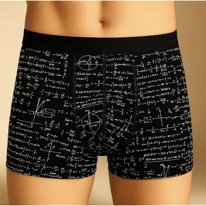 Erkek 3lü Boxer Seti – M Beden (Siyah Yazılı / Lacivert / Bej)