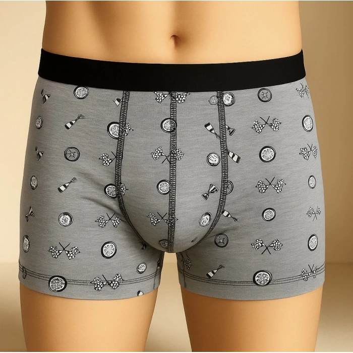 Erkek 3lü Boxer Seti – M Beden (Yarış Temalı / Mavi / Lacivert)