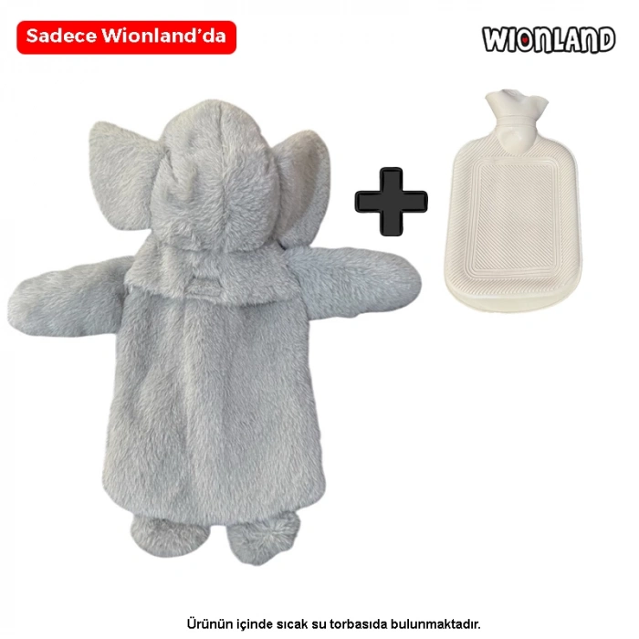 Fil Peluş Sıcak Su Torbası