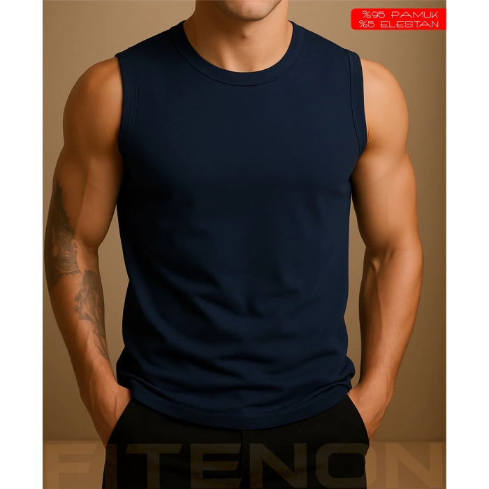 Fitenon Erkek 2’li Atlet Seti – (Lacivert)