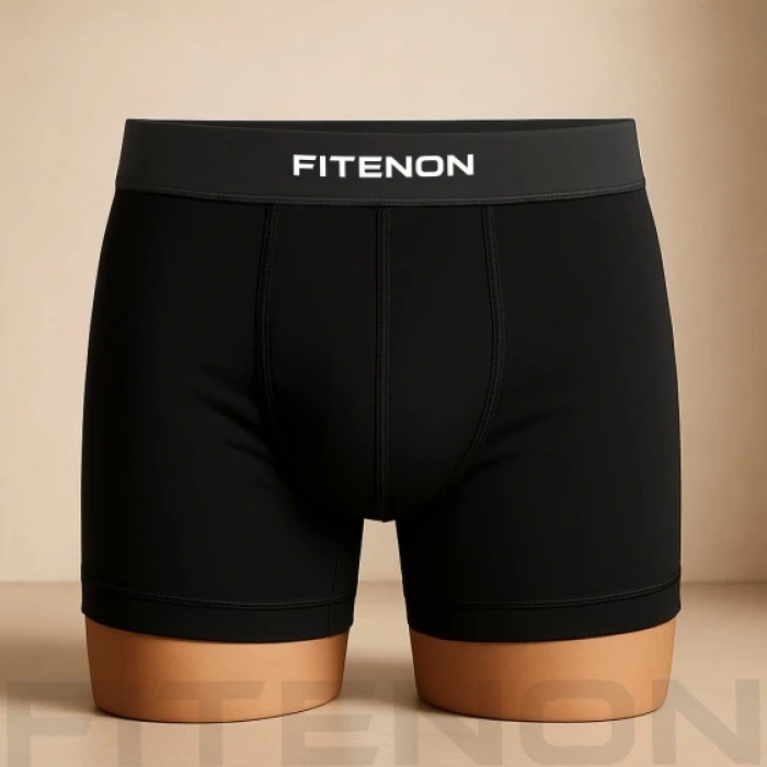Fitenon Erkek 6’lı Boxer Seti – (Siyah / Gri / Lacivert)