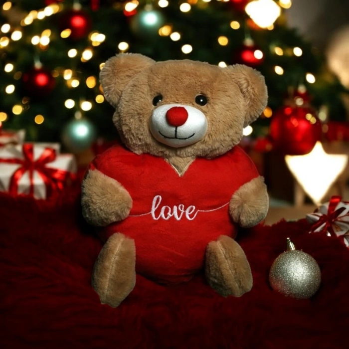 Kalpli Ayıcık Peluş Oyuncak