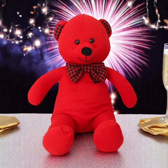 Kırmızı Ayıcık Peluş Oyuncak