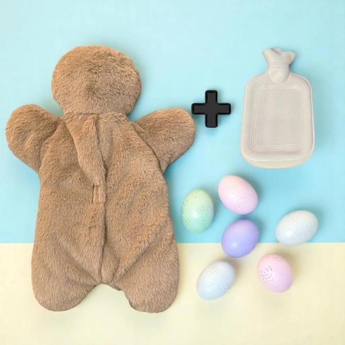 Kurabiye Adam Peluş Sıcak Su Torbası