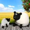 Neşeli Koyun Ailesi Peluş Oyuncak