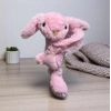 Pembe Kucaklayan Tavşan Peluş Oyuncak