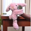 Pembe Kucaklayan Tavşan Peluş Oyuncak