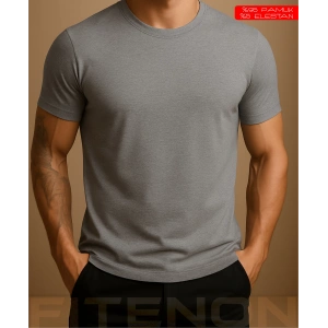 Fitenon Erkek 2’li T-Shirt Seti – (Gri)