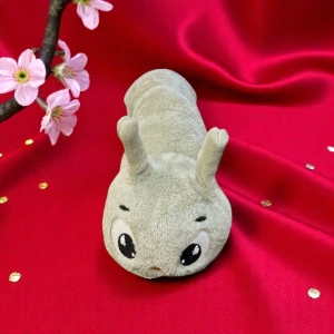 Sevimli Gri Tırtıl Peluş