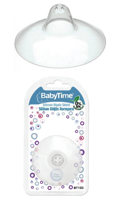 Baby Time Silikon Göğüs Koruyucu