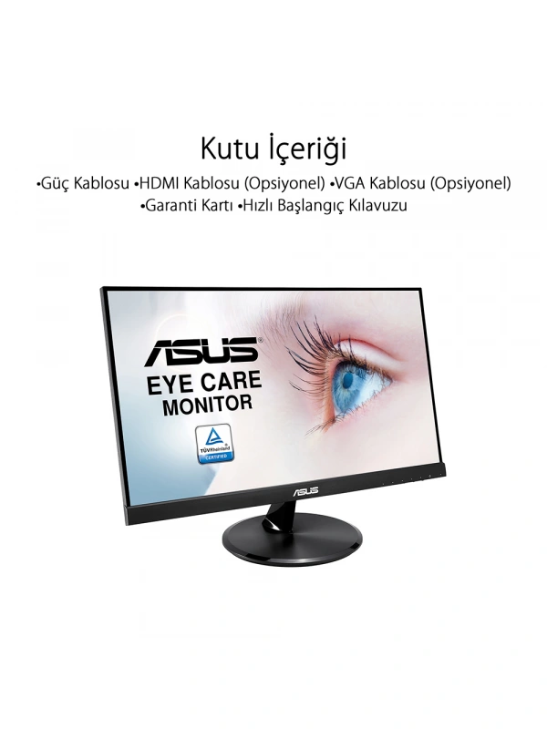 21.5 ASUS VP229HE FHD IPS 75HZ 5MS HDMI VGA