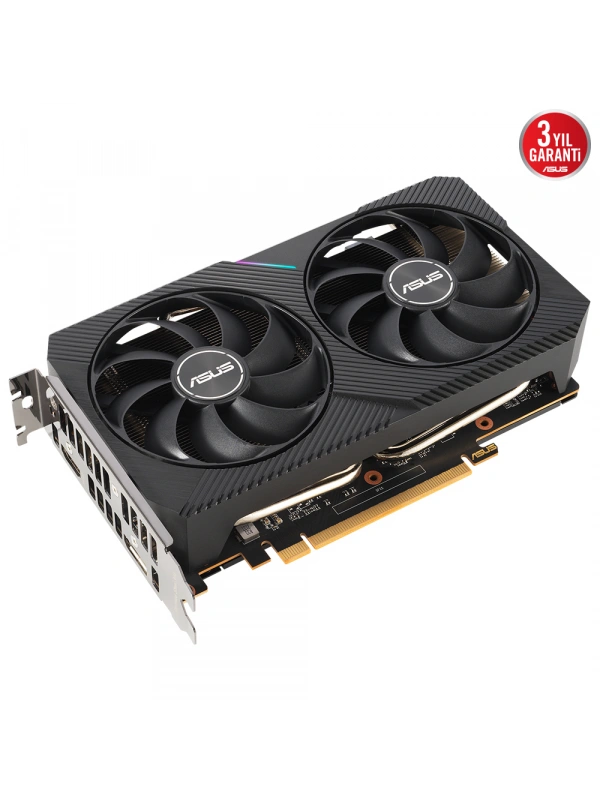 ASUS DUAL-RX6500XT-O4G 4GB GDDR6 HDMI DP 64BİT