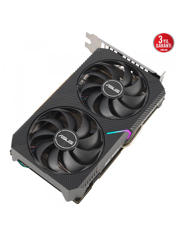 ASUS DUAL-RX6500XT-O4G 4GB GDDR6 HDMI DP 64BİT