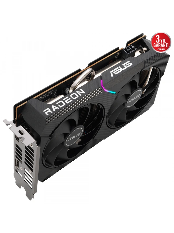 ASUS DUAL-RX6500XT-O4G 4GB GDDR6 HDMI DP 64BİT