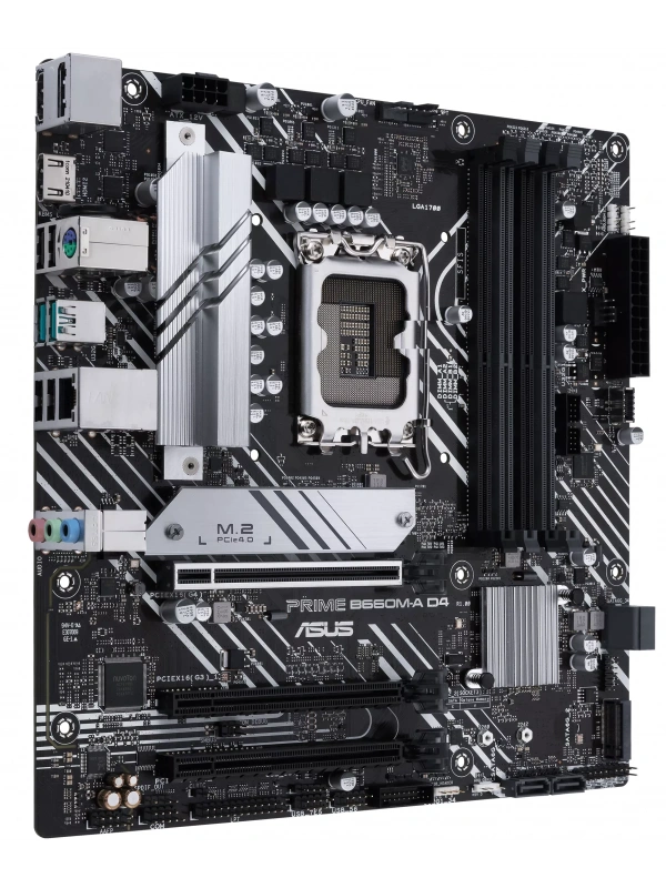 ASUS PRIME B660M-A D4 DDR4 5333(OC) HDMI DP M.2 mATX 1700P