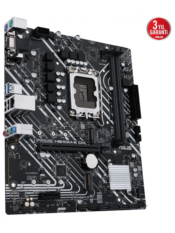 ASUS PRIME H610M-E DDR4 3200(OC) VGA HDMI DP M.2 mATX 1700p