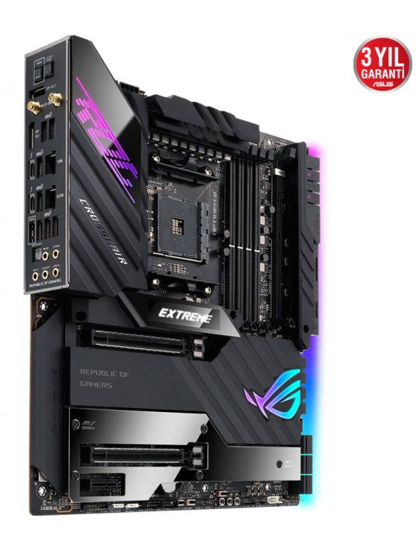 ASUS ROG CROSSHAIR VIII EXTREME X570 DDR4 4800Mhz(OC) E-ATX AM4