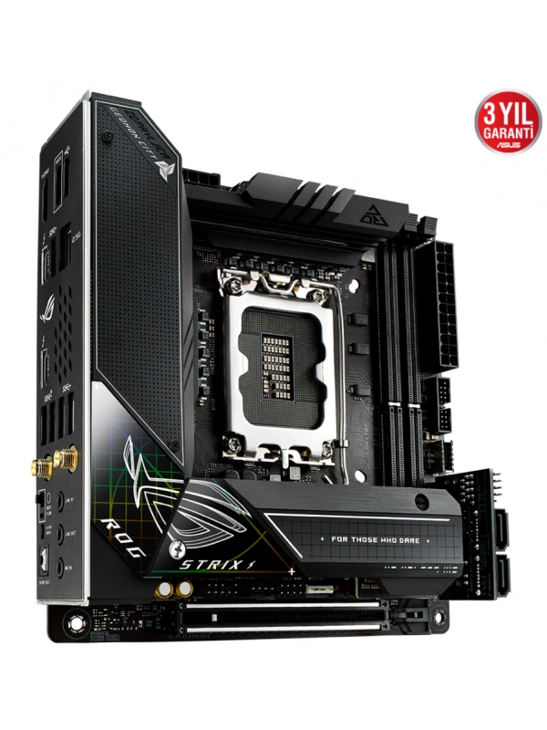 ASUS ROG STRIX Z690-I GAMING WIFI DDR5 6400Mhz(OC) HDMI M.2 Mini ITX 1700p