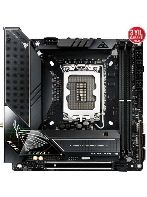ASUS ROG STRIX Z690-I GAMING WIFI DDR5 6400Mhz(OC) HDMI M.2 Mini ITX 1700p