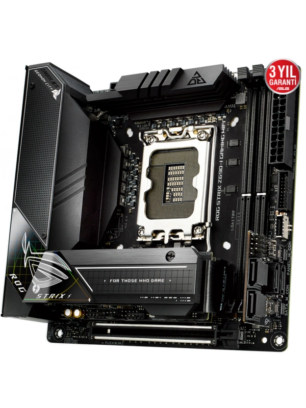 ASUS ROG STRIX Z690-I GAMING WIFI DDR5 6400Mhz(OC) HDMI M.2 Mini ITX 1700p