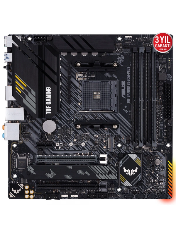 ASUS TUF GAMING B550M-PLUS WI-FI II 4600Mhz(OC) HDMI DP mATX AM4