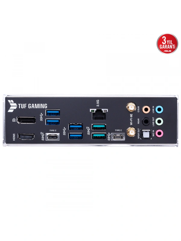 ASUS TUF GAMING Z690-PLUS WI-FI 6000Mhz(O.C) DDR5 HDMI DP M.2 1700p