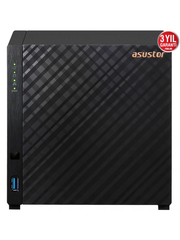 ASUSTOR AS1104T 4 SLOT 1GB DDR4 3.5 NAS DEPOLAMA ÜNİTESİ