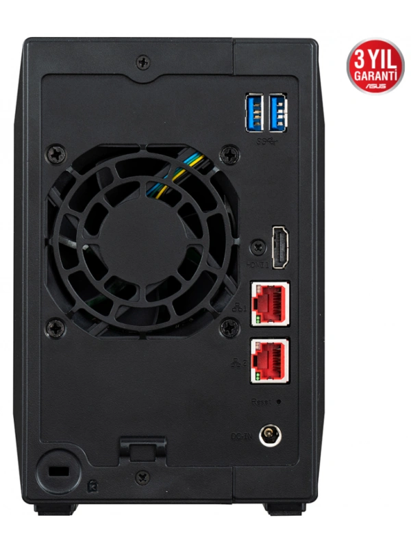 ASUSTOR AS5202T 2 SLOT 2GB DDR4 3.5 NAS DEPOLAMA ÜNİTESİ