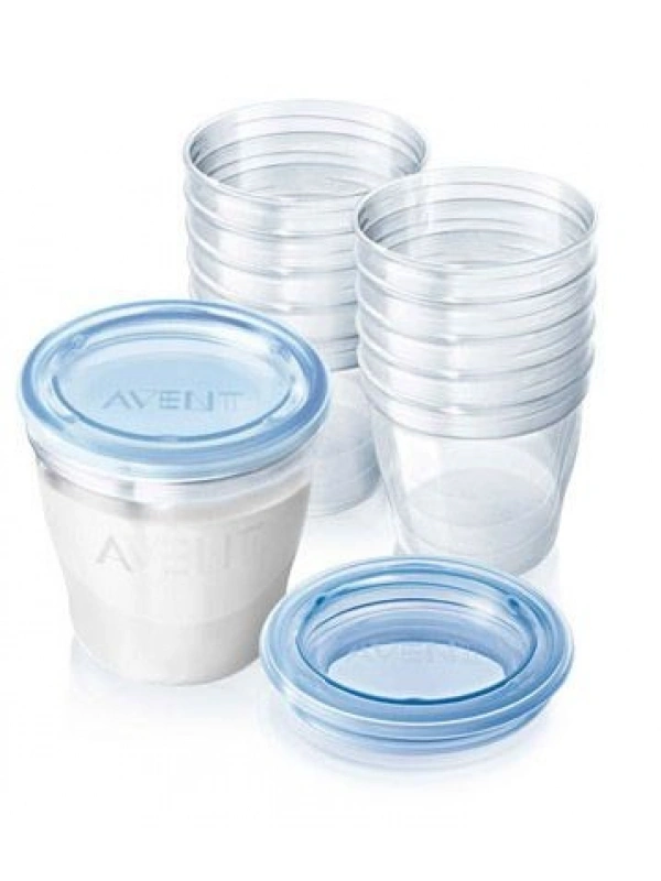 Avent Via Anne Sütü Kaplari (10 Adet) (8710103701330)