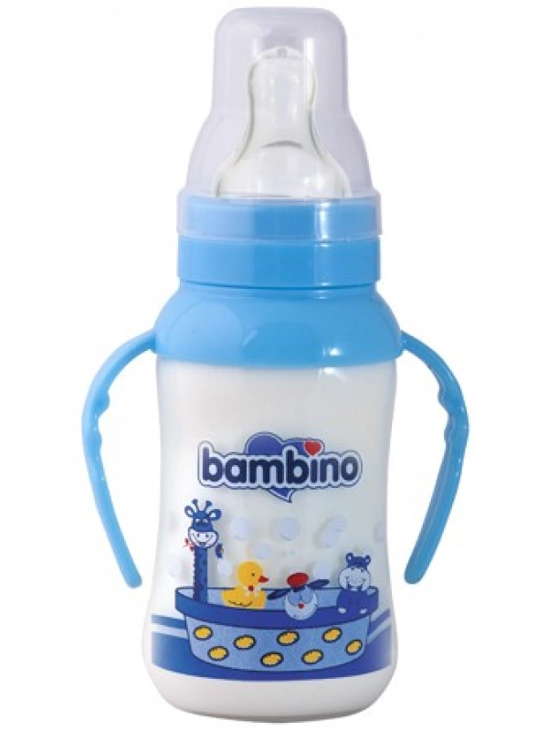 Bambino Geniş Ağızlı Kulplu No:1 Biberon 250 Ml.